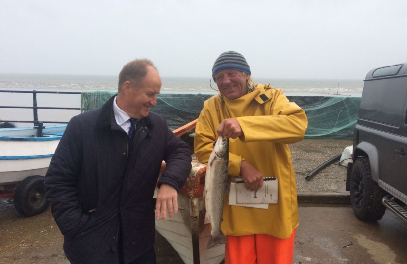 Filey Fish - Kevin Hollinrake MP