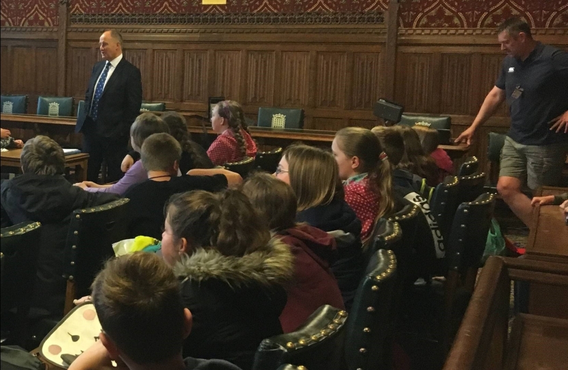 Pickering School in Parliament