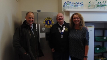 Filey Community Fridge - Kevin Hollinrake MP